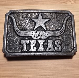 Texas Longhorn Belt Buckle